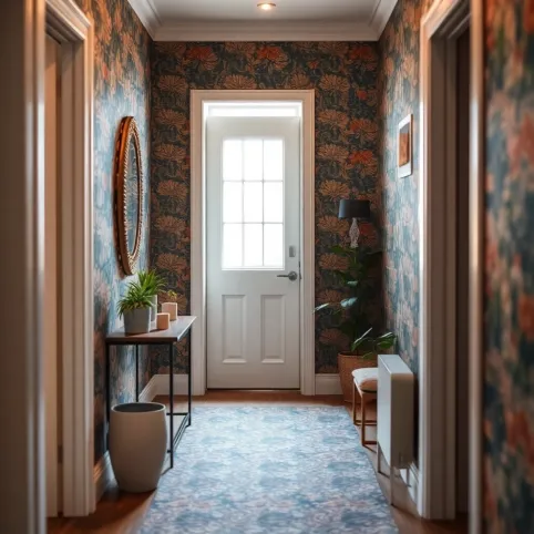 Oryginalne tapety do przedpokoju