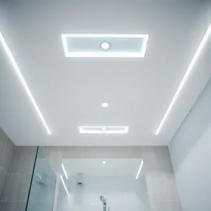 Oświetlenie LED do łazienki sufitowe