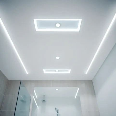 Oświetlenie LED do łazienki sufitowe