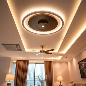 Oświetlenie sufitowe salon inspiracje