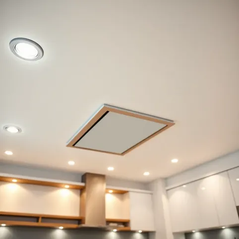 Oświetlenie w kuchni sufitowe