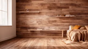 Panele podłogowe na ścianę