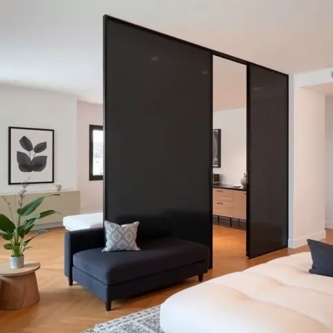 Panele przesuwne zamiast ściany