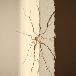 Pękanie ścian w narożnikach