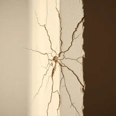 Pękanie ścian w narożnikach