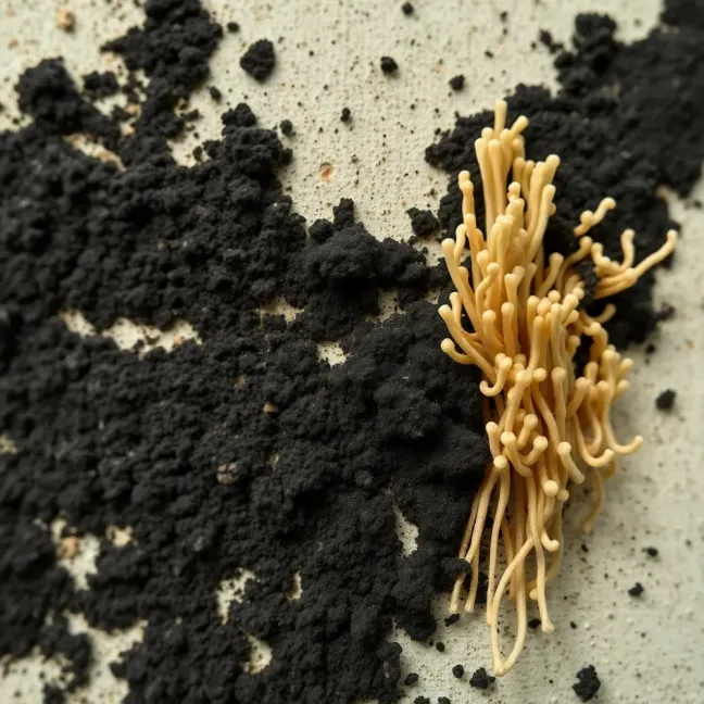 Pleśń a grzyb na ścianie