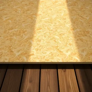 Plyta OSB na deskach