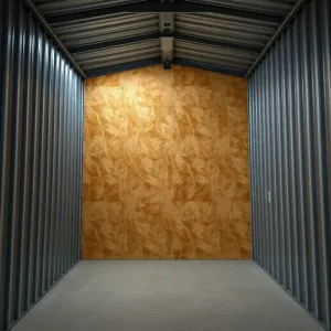 Płytą OSB w garażu blaszanym