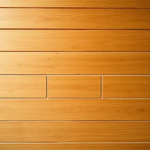 Płytki na drewnianej ścianie