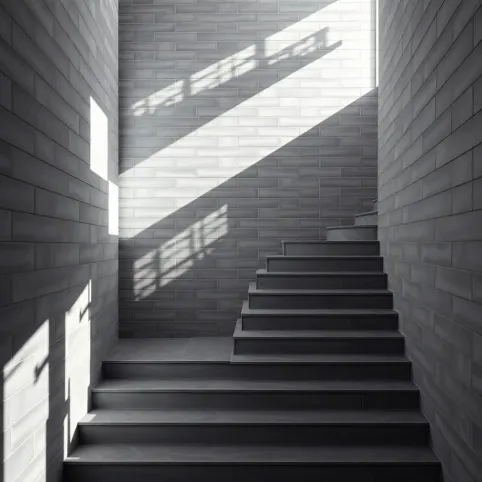 Płytki na ścianę na klatkę schodową