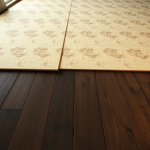 Płyty OSB na starą podłogę drewnianą