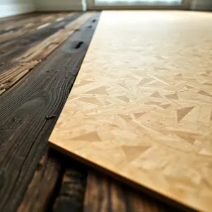 Podłoga z OSB na starych deskach