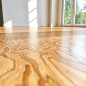 Podłoga z płyt OSB lakierowana