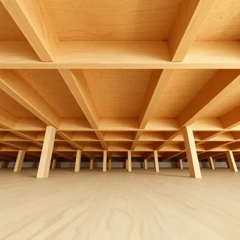 Podłoga z płyt OSB na legarach