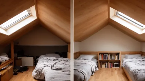 Podniesienie ścianki kolankowej bez zmian w projekcie