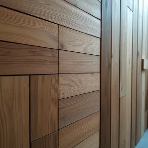 Pomysł na drewno na ścianie