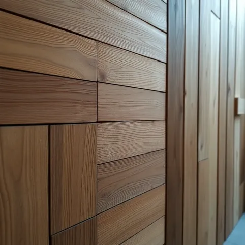 Pomysł na drewno na ścianie