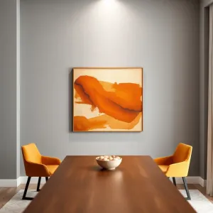 Pomysł na ścianę w jadalni