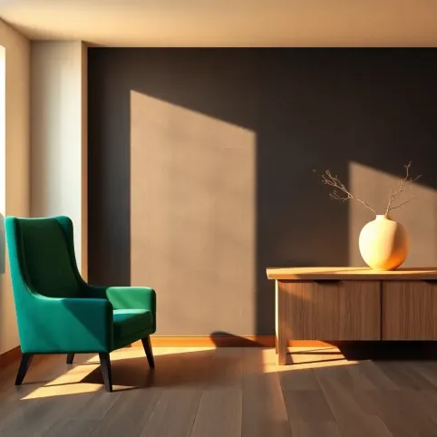 pomysł na ścianę w salonie