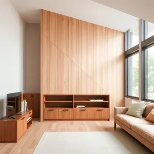 Pomysł na skośną ścianę