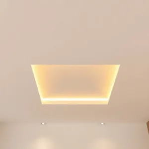 Pomysł na sufit w salonie