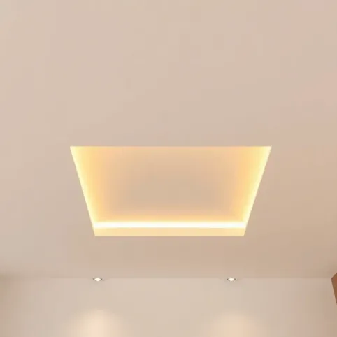 Pomysł na sufit w salonie