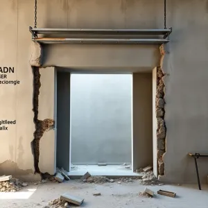 Poszerzenie otworu drzwiowego w ścianie nośnej cena