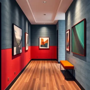 przedpokój inspiracje ściany