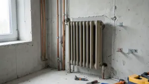 Przeniesienie grzejnika na inną ścianę w bloku