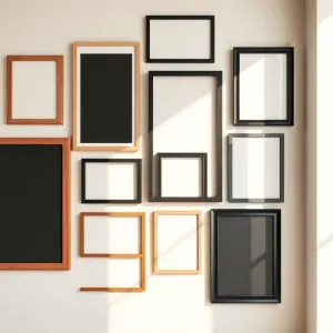 Ramki na ścianie inspiracje