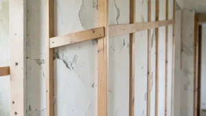 równanie ścian na listwach