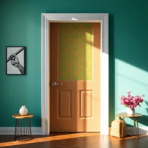 Samoprzylepna Tapeta Na Drzwi