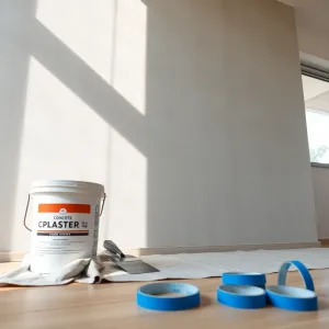 Ściana betonowa w salonie jak zrobić