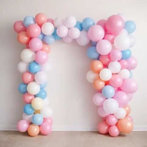 Ścianka balonowa Chrzest Cena