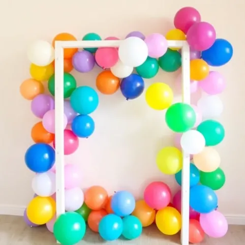 Ścianka balonowa jak zrobić