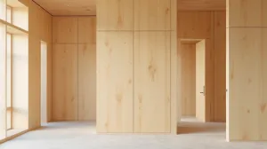 ścianka działowa z płyty mdf