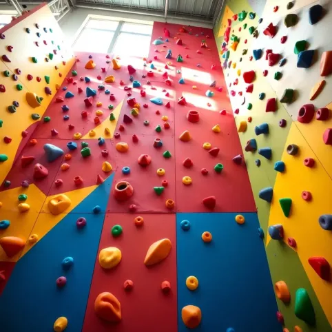 Ścianka wspinaczkowa dla dzieci
