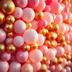 Ścianka z balonów cena