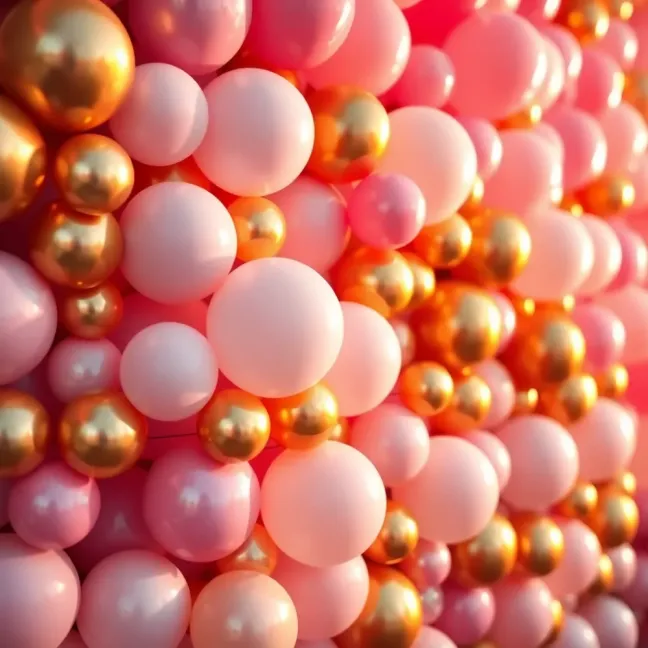 Ścianka z balonów cena