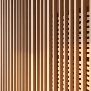 Ścianka z lameli obrotowych