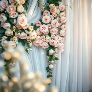 Ścianka za parą młodą inspiracje