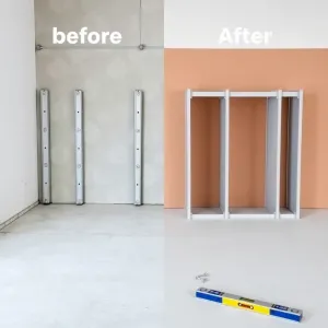 ściany działowe z g k przed czy po wylewce