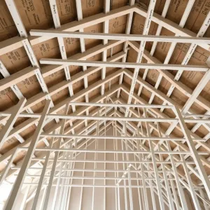 Stelaż pod płyty GK na poddaszu