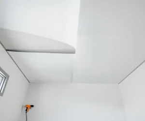 Sufit napinany  montaż