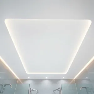 Sufit napinany w łazience