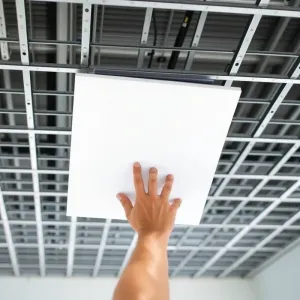 Sufit podwieszany kasetonowy jak wykonać