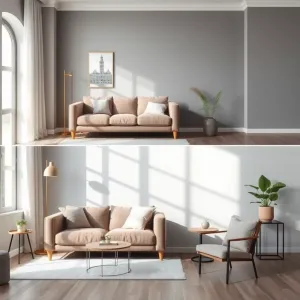 Szare ściany z czym łączyć