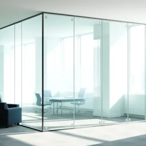 Szklana ściana działowa cena