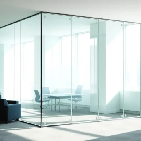 Szklana ściana działowa cena