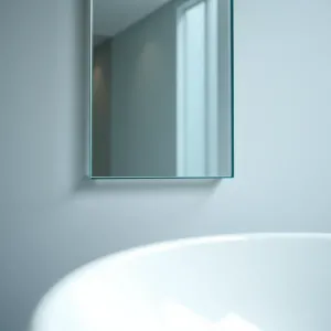 Szkło do łazienki na ścianę